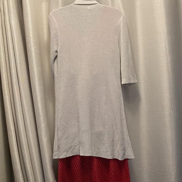 🎊HP🎊 Eileen Fisher open cardigan with stitching detail - Picture 3 of 6